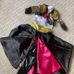 Chasing fireflies bullfighter costume (size 5-6)